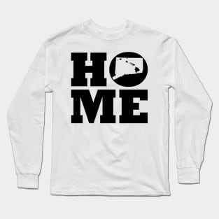 Connecticut and Hawai'i HOME Roots by Hawaii Nei All Day Long Sleeve T-Shirt